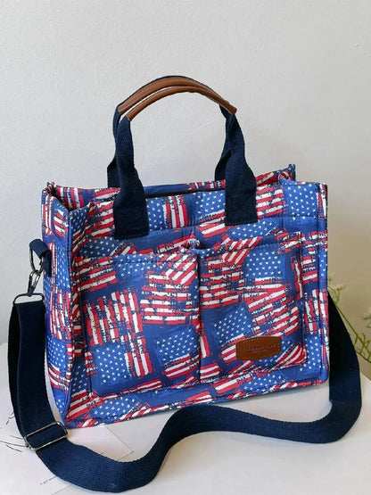 Summer Everything Tote Bag for Women, Plain/Cherry Pattern Work Bag, Everyday Shoulder Bag, Trendy Versatile Commuting Bag, Girl Large Beach Bags, Fabric Shoulder Bags