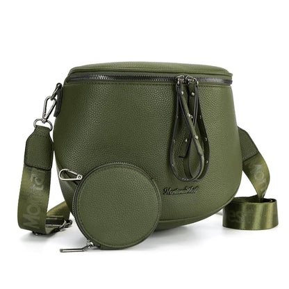 Montana West Large Fanny Pack Crossbody Sling Bags  with Adjustable Strap and Coin Purse